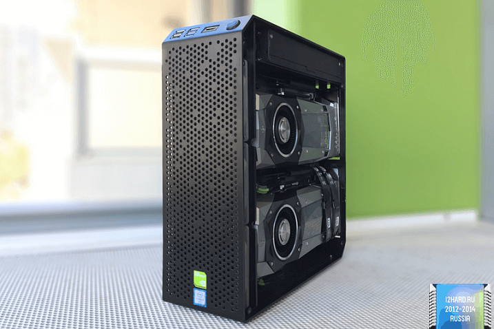 Пользователю Reddit удалось собрать миниатюрную систему с двумя GeForce GTX 1080