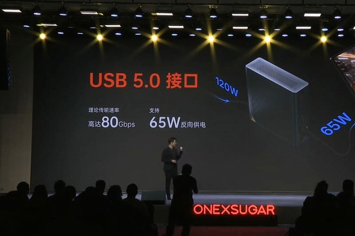 Внешняя видеокарта OneXGPU Lite получила несуществующий разъём USB 5.0