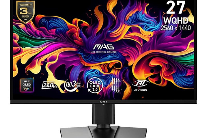 Игровой монитор MSI MAG 274QP QD-OLED X24 оценён в $500