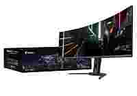 GIGABYTE выпустила QD-OLED монитор AORUS CO49DQ с искусственным интеллектом