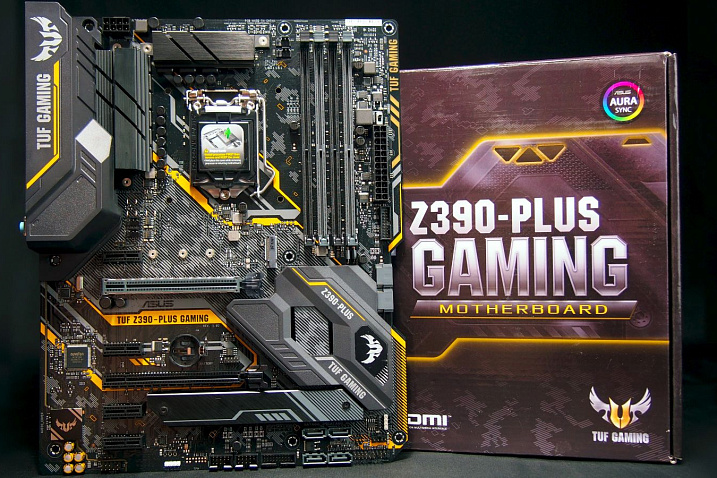 Обзор и тест материнской платы ASUS TUF Z390-Plus Gaming
