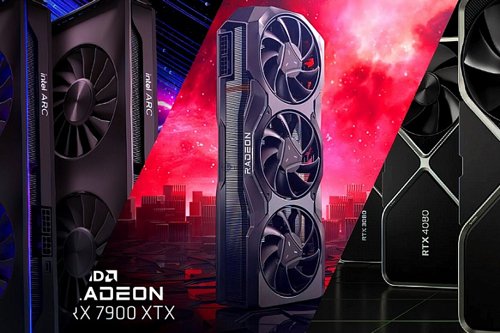 В Германии средняя стоимость покупаемых видеокарт AMD на €206 ниже NVIDIA 