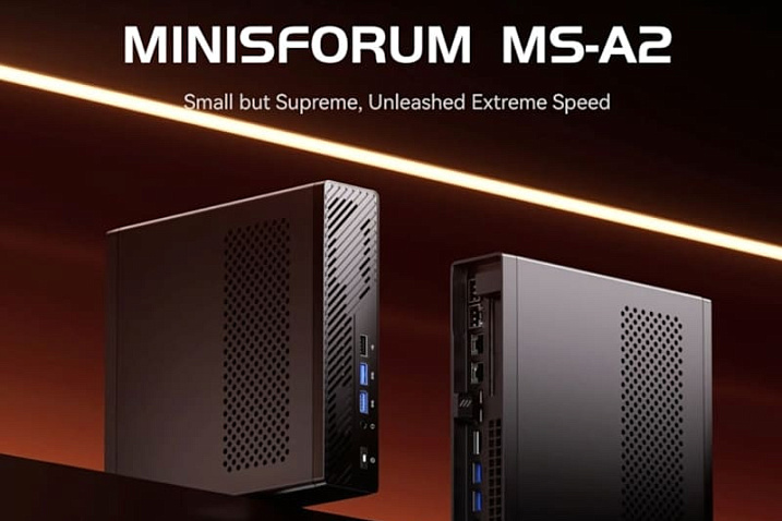 Стоимость мини-ПК Minisforum MS-A2 с Ryzen 9 9955HX начинается с $840