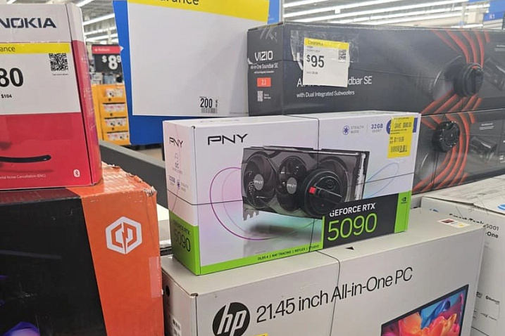 PNY GeForce RTX 5090 была продана за $1200 – это на 40% дешевле РРЦ