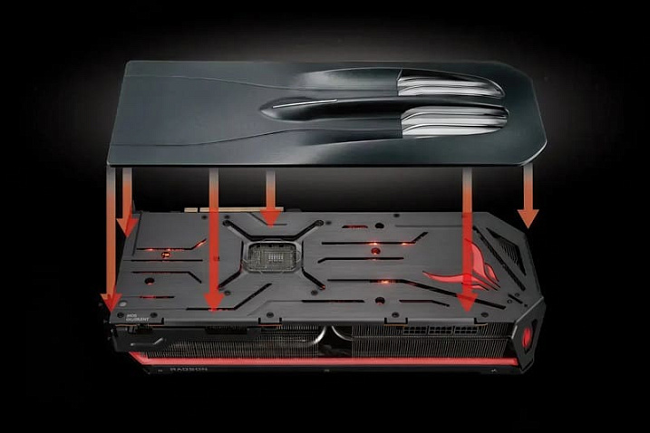 PowerColor выпустила новую заднюю панель для RX 7800 XT Red Devil