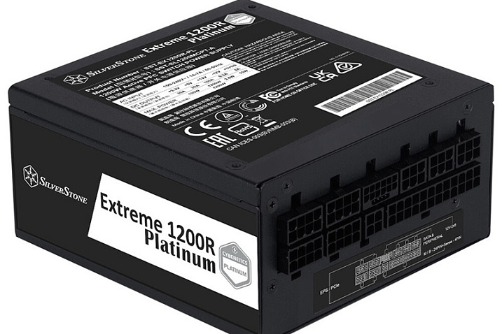 Блок питания SilverStone Extreme1200R Platinum получил форм-фактор SFX-L и разъем 12V-2x6