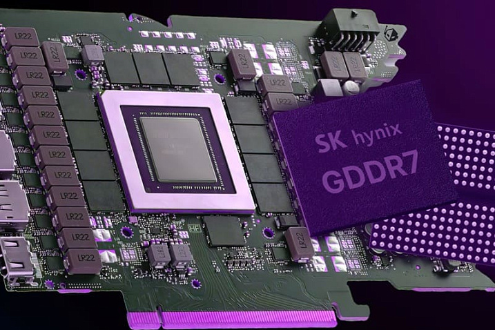 GDDR7 объёмом 3 Гбайта от SK hynix сначала будет использоваться в ускорителях ИИ