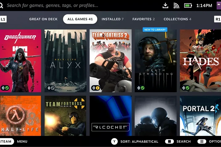 Valve раскрыла процесс проверки игр для Steam Deck