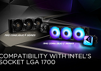 MSI представила две линейки СЖО MAG CORELIQUID с поддержкой сокета Intel LGA1700