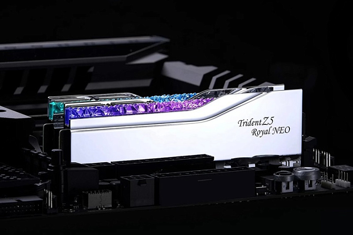Комплект памяти G.SKILL Trident Z5 Royal Neo DDR5-8000 получил AMD EXPO
