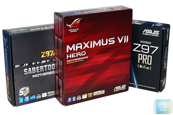 Обзор и тест материнской платы ASUS Maximus VII Hero