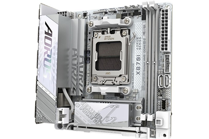 GIGABYTE X870I AORUS PRO ICE стала первой Mini-ITX платой с чипсетом X870