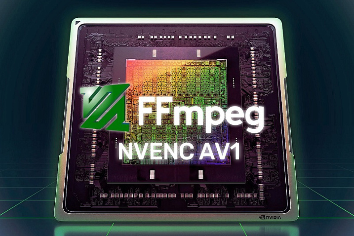 Поддержка кодировщика NVIDIA NVENC AV1 появилась в FFmpeg