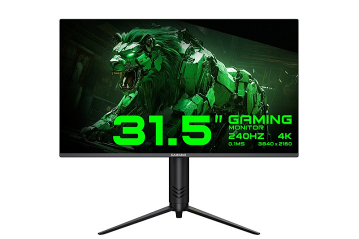 Игровой монитор GameMax VISION GMX32UCDM предлагает матрицу QD-OLED  