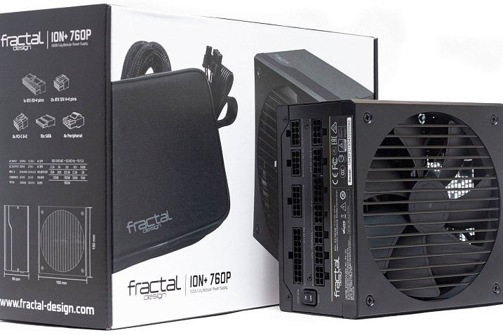 Обзор и тестирование блока питания Fractal Design Ion+ 760W Platinum