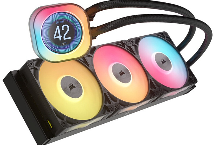 CORSAIR выпустила готовые СЖО серии iCUE LINK TITAN RX LCD