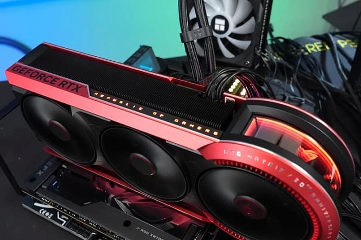 Первое тестирование ASUS ROG Matrix Platinum RTX 5090: жора много, толку мало