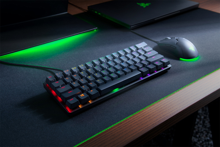 Razer выпускает Huntsman Mini - свою первую 60% клавиатуру