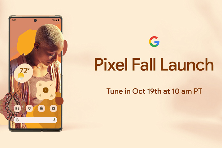 Google представит Pixel 6 уже 19 октября