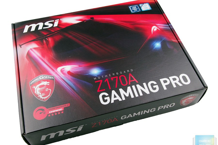 Обзор и тест материнской платы MSI Z170A Gaming Pro