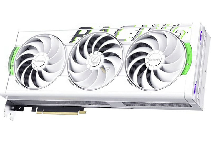 MANLI обновила заднюю пластину у видеокарт GeForce RTX 5080/5070 Ti Gallardo Racing White