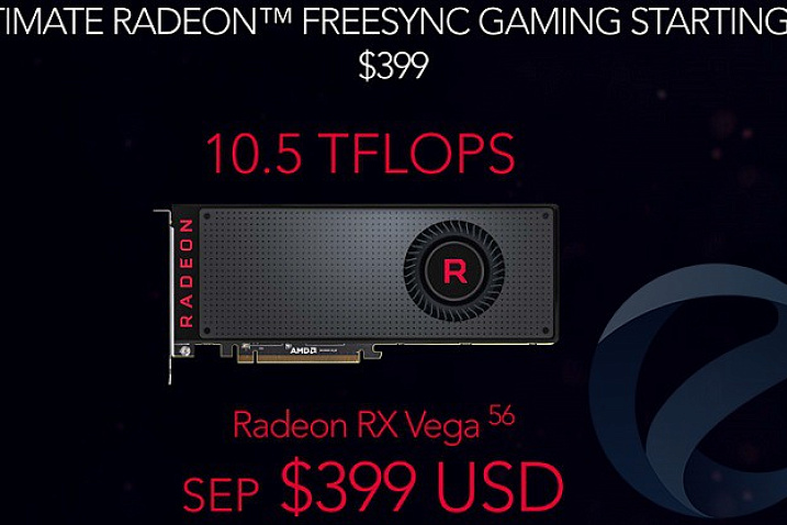 AMD официально представила видеокарты Radeon RX Vega
