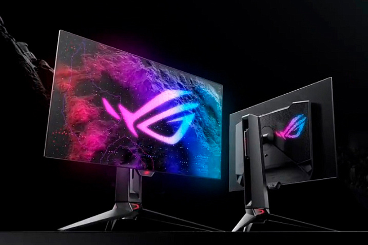 ASUS показала монитор ROG Swift PG27AQDM с матрицей OLED