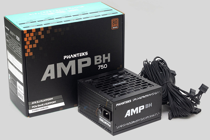 Обзор и тестирование блока питания PHANTEKS AMP BH 750W
