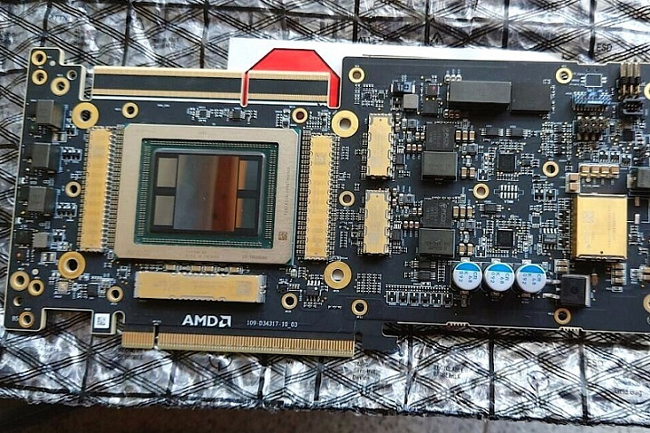 Изучаем печатную плату и кристалл ускорителя AMD Instinct MI100