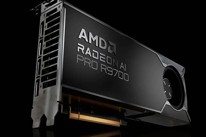 AMD подтвердила дату начала продаж видеокарты Radeon AI PRO R9700