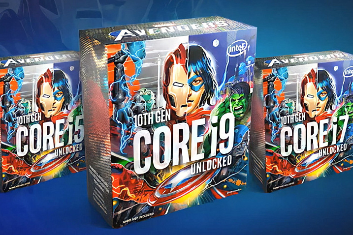 Intel прекращает выпуск лимитированной серии процессоров Marvel's Avengers Collector's Edition