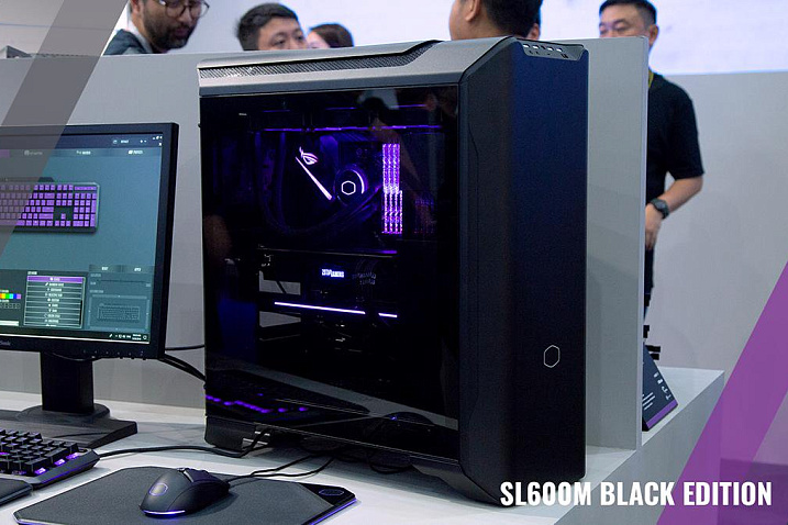 Cooler Master анонсировала новый корпус - MasterCase SL600M Black Edition