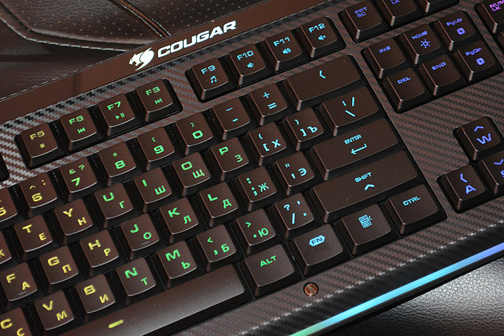 Обзор игровой клавиатуры Cougar Aurora S