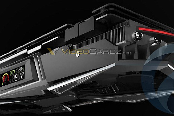 Colorful GeForce GTX 1080 Ti – видеокарта с ЖК-дисплеем