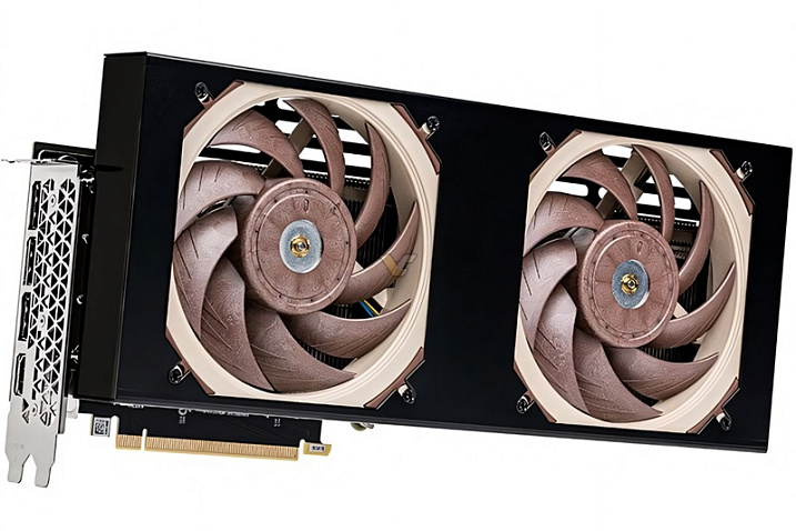Sycom выпустила видеокарты RTX 4070/Ti SUPER Silent Master с вентиляторами Noctua