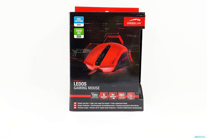 Обзор игровой мыши SpeedLink Ledos