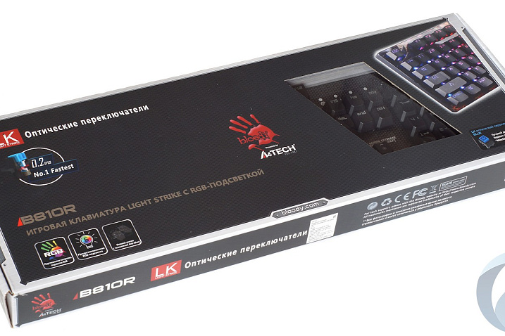 Обзор механической игровой клавиатуры A4Tech Bloody B810R
