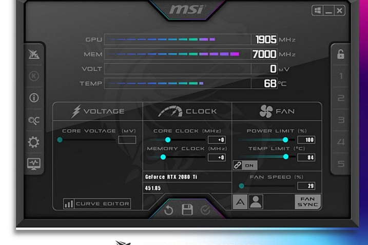 MSI опровергает слова разработчика утилиты Afterburner об окончании поддержки