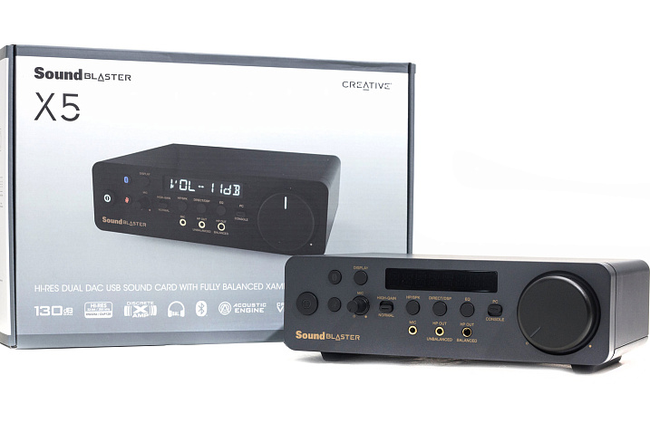 Обзор и тестирование внешней звуковой карты Creative Sound Blaster X5
