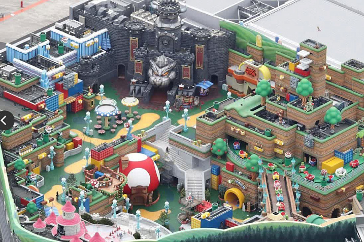 В Сети появилась новая порция фотографий тематического парка Nintendo