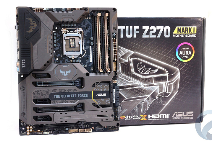 Обзор и тестирование материнской платы ASUS TUF Z270 Mark I