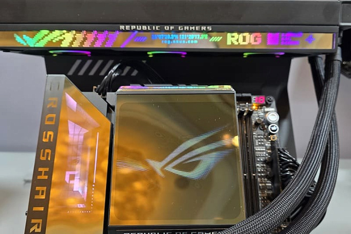 CES 2026: готовая СЖО ASUS ROG Strix LC IV не требует кабелей для работы