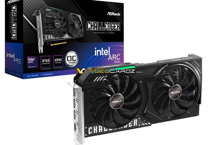 Две модели Arc B580 от ASRock появились на Amazon