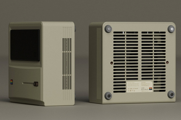 AYANEO Retro Mini PC AM01 является миниатюрной копией Apple Macintosh