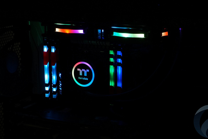 Обзор и тест Thermaltake Floe Riing RGB 240 TT Premium Edition