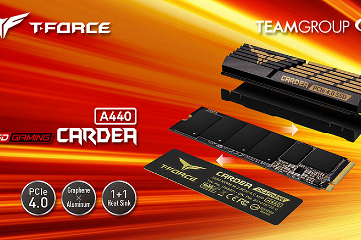 TEAMGROUP представила твердотельный накопитель T-FORCE CARDEA A440