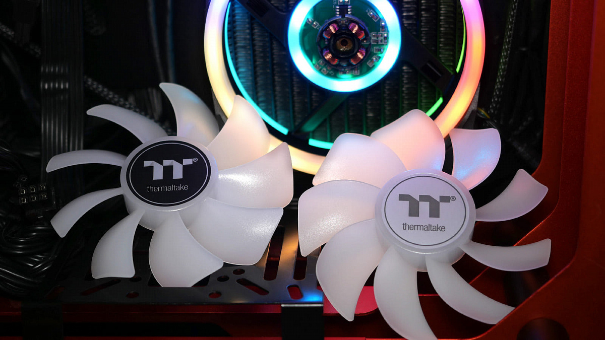 Обзор и тест вентиляторов Thermaltake SWAFAN 12 RGB Radiator Fan