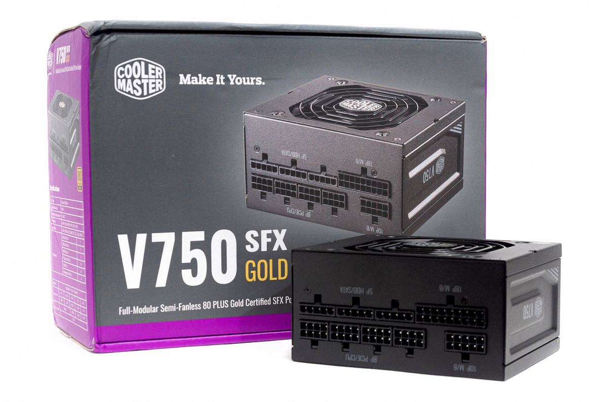 Обзор и тестирование блока питания Cooler Master V750 SFX Gold — i2HARD