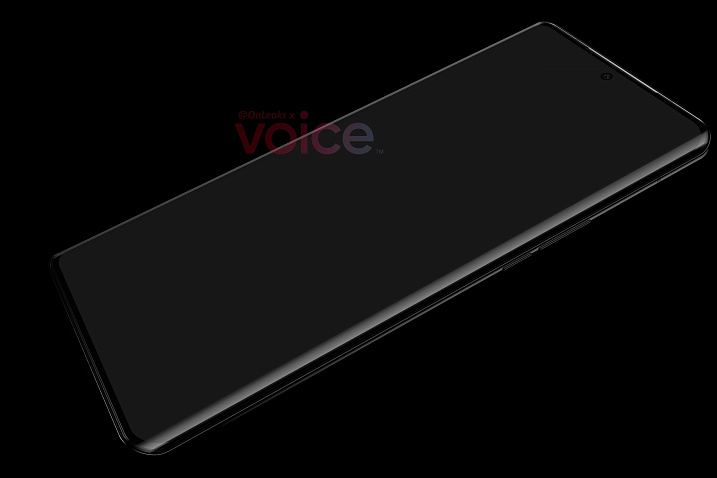 В Сети появился неофициальный рендер Huawei P50 Pro