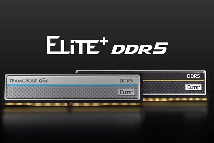 TEAMGROUP выпустила оперативную память ELITE PLUS DDR5 со скоростью до 6000 MT/s